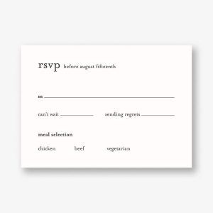 Sprig Response Card