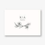 Cypress Flower Stationery