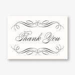 Calligraphy Flourish Stationery