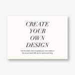 PP Upload Your Own 4 Bar Horizontal Design