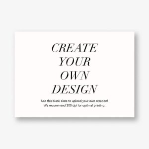 PP Upload Your Own 4 Bar Horizontal Design