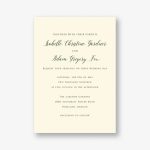 Classical Wedding Invitation