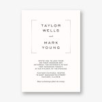 Duo Wedding Invitation