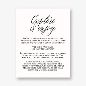 Overlay Information Card