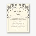 Blossom Border Information Card