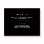 Gilded Peony Information Card