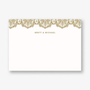 Antique Lace Stationery