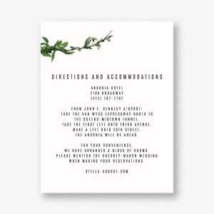 Chincoteague Information Card