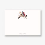 Egret Garden Stationery