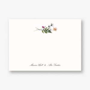 Fleurs Sauvages Stationery