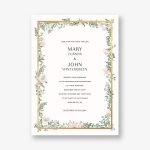 Lautaret Foil Wedding Invitation