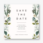 Meadow Garland Save the Date Card