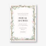 Lautaret Foil Bridal Shower Invitation