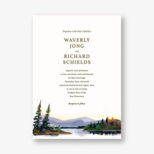 Oneida Wedding Invitation