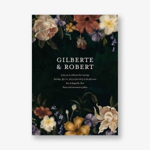 Van Vliet Wedding Invitation