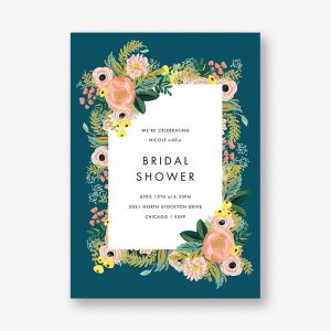 Spring Garden Bridal Shower Invitation