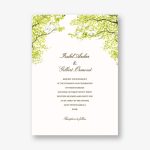 Spring Orchard Wedding Invitation