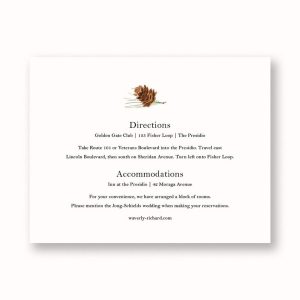 Sequoia Information Card