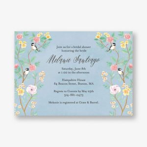 Chinoiserie Bridal Shower Invitation