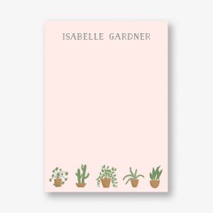 Potted Plants Stationery
