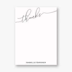 Signature Thanks Notes