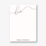 Signature Dear Stationery