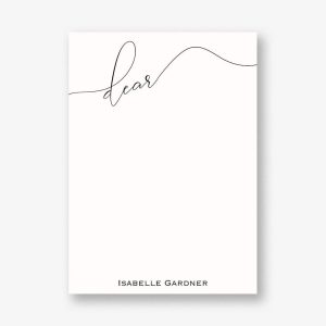 Signature Dear Stationery