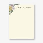 Colorful Linework Floral Stationery