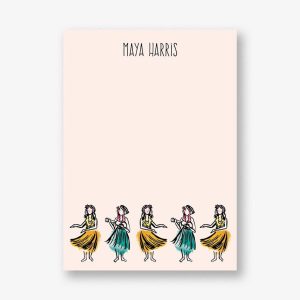 Hula Girls Stationery