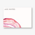 Geode Custom Stationery