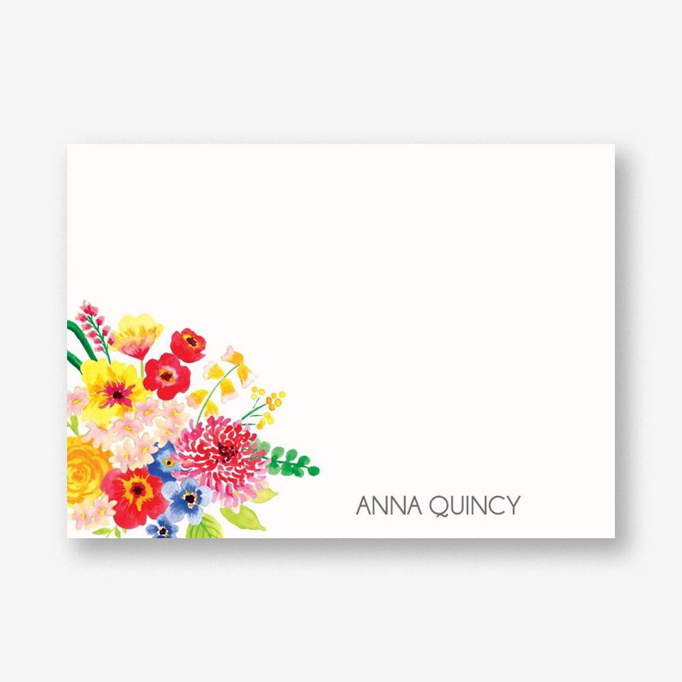 Spring Bouquet Stationery
