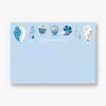 Seashells Stationery