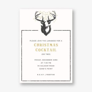 Antler Tangle Invitation