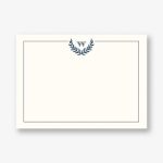 Monogram Laurel Stationery