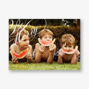 Be Merry Photo Card