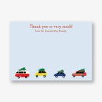 Cars with Trees Stationery