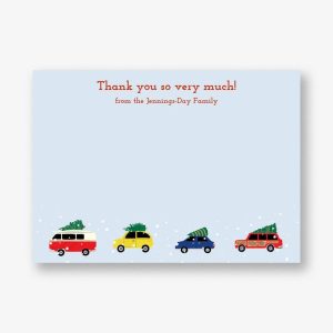 Cars with Trees Stationery