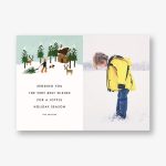 Big Bark Hunter Landscape Photo Card