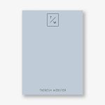 Stacked Monogram Stationery