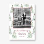 Fir Forest Frame Photo Card