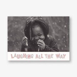 Full of Laughter Photo Card