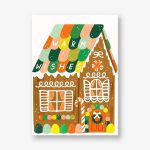 Gingerbread House Greeting Card