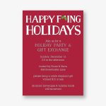 Happy F*ing Holidays Party Invitation