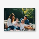 Double Hand Drawn Border Photo Card