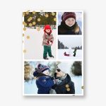 Confetti Foil Multi-Photo Card