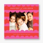 Gingerbread Edge Photo Card