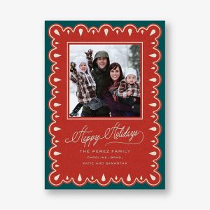 Frosted Frame Photo Card