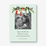 Family Stocking Photo Card