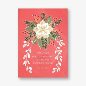 Magnolia Garden Holiday Card