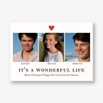 It's a Wonderful Life Holiday Photo Card